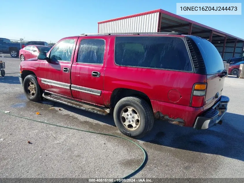 2004 Chevrolet Suburban 1500 Ls VIN: 1GNEC16Z04J244473 Lot: 40515150