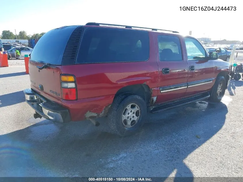 2004 Chevrolet Suburban 1500 Ls VIN: 1GNEC16Z04J244473 Lot: 40515150