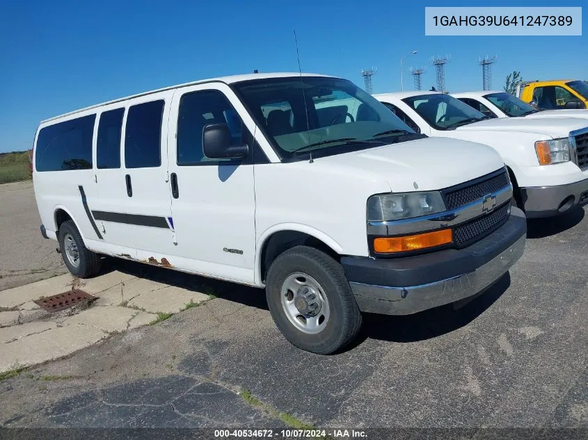 2004 Chevrolet Express G3500 VIN: 1GAHG39U641247389 Lot: 40534672