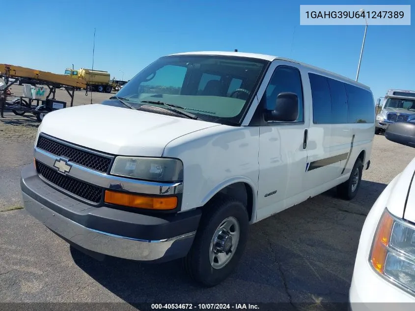 2004 Chevrolet Express G3500 VIN: 1GAHG39U641247389 Lot: 40534672