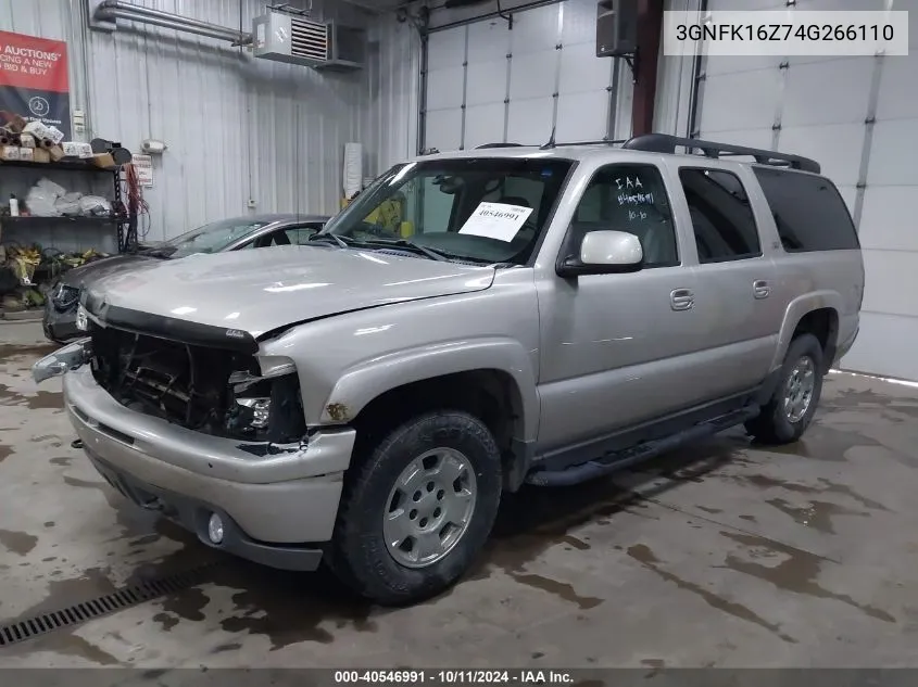 2004 Chevrolet Suburban 1500 Z71 VIN: 3GNFK16Z74G266110 Lot: 40546991