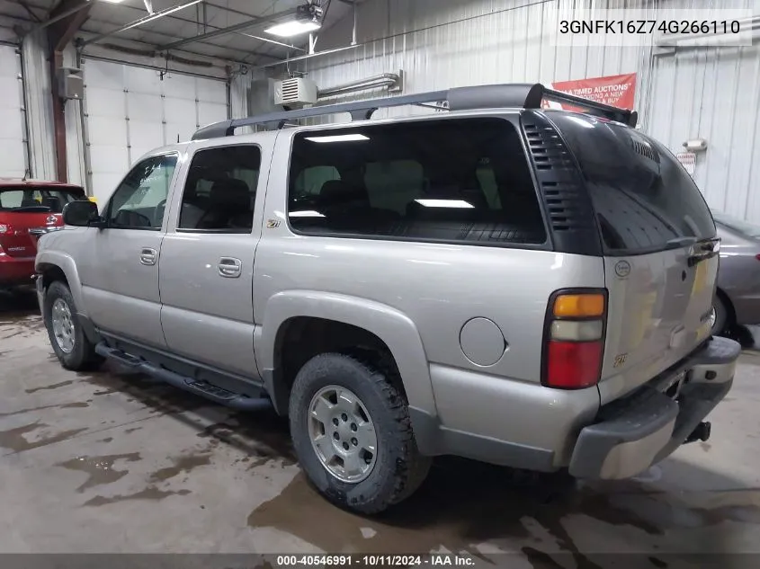 2004 Chevrolet Suburban 1500 Z71 VIN: 3GNFK16Z74G266110 Lot: 40546991