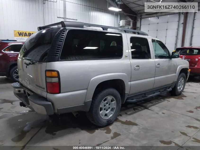 2004 Chevrolet Suburban 1500 Z71 VIN: 3GNFK16Z74G266110 Lot: 40546991