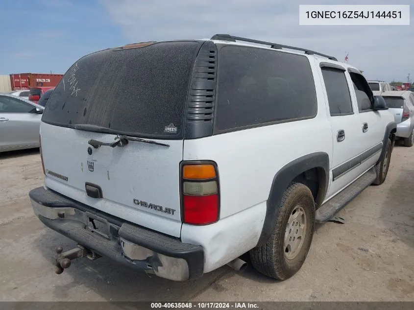 1GNEC16Z54J144451 2004 Chevrolet Suburban 1500 Ls