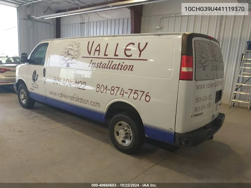 2004 Chevrolet Express VIN: 1GCHG39U441119370 Lot: 40660683