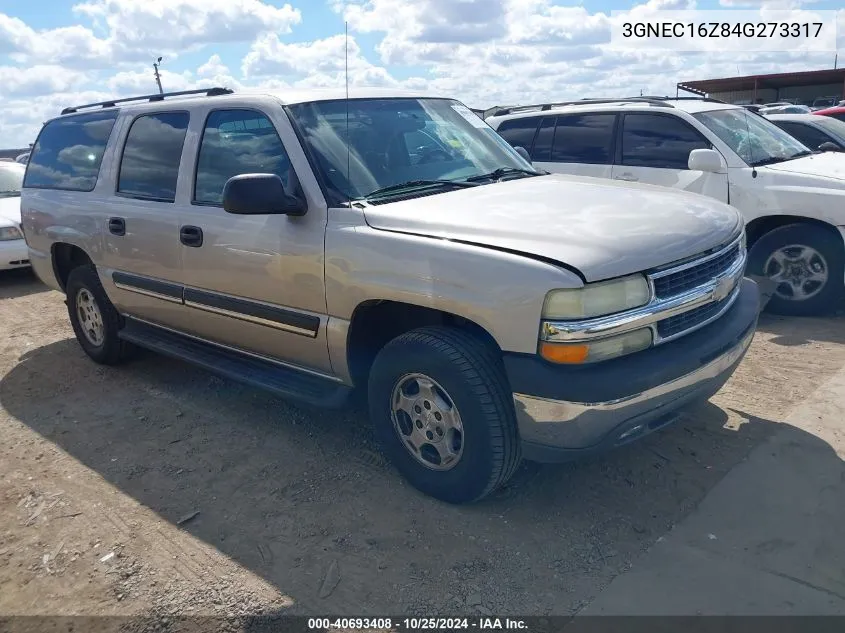 2004 Chevrolet Suburban 1500 Ls VIN: 3GNEC16Z84G273317 Lot: 40693408