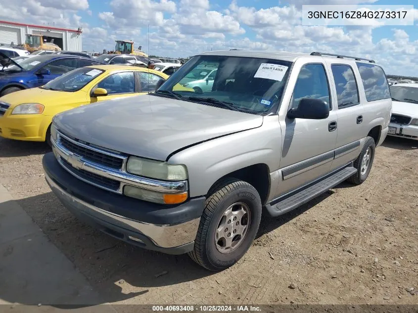 2004 Chevrolet Suburban 1500 Ls VIN: 3GNEC16Z84G273317 Lot: 40693408