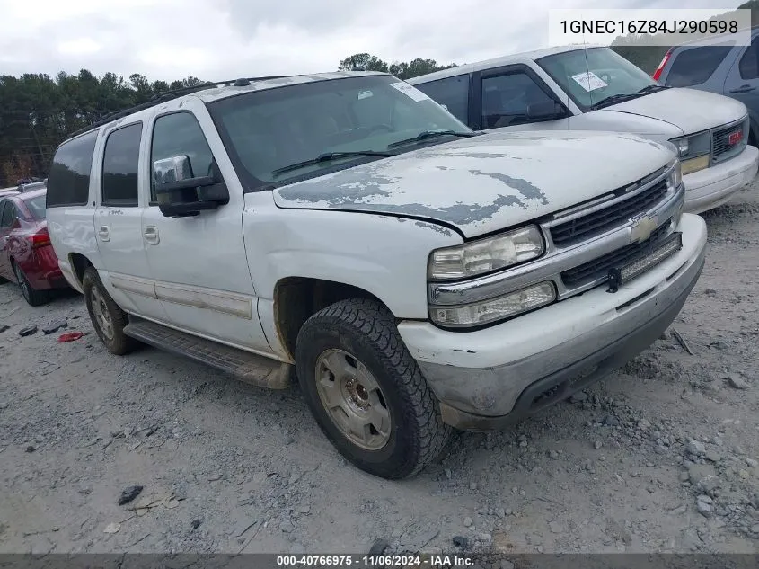 2004 Chevrolet Suburban 1500 Lt VIN: 1GNEC16Z84J290598 Lot: 40766975