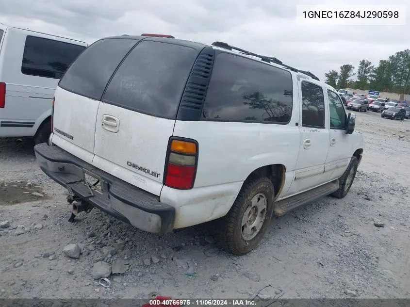 2004 Chevrolet Suburban 1500 Lt VIN: 1GNEC16Z84J290598 Lot: 40766975