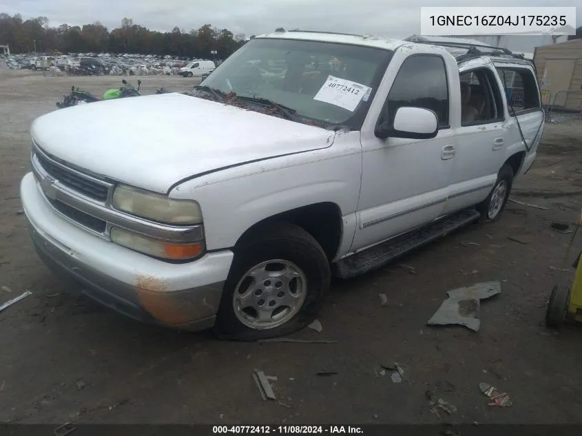 2004 Chevrolet Suburban 1500 Lt VIN: 1GNEC16Z04J175235 Lot: 40772412