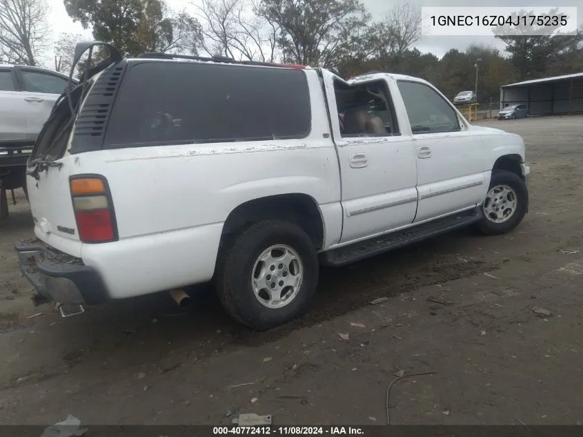 2004 Chevrolet Suburban 1500 Lt VIN: 1GNEC16Z04J175235 Lot: 40772412