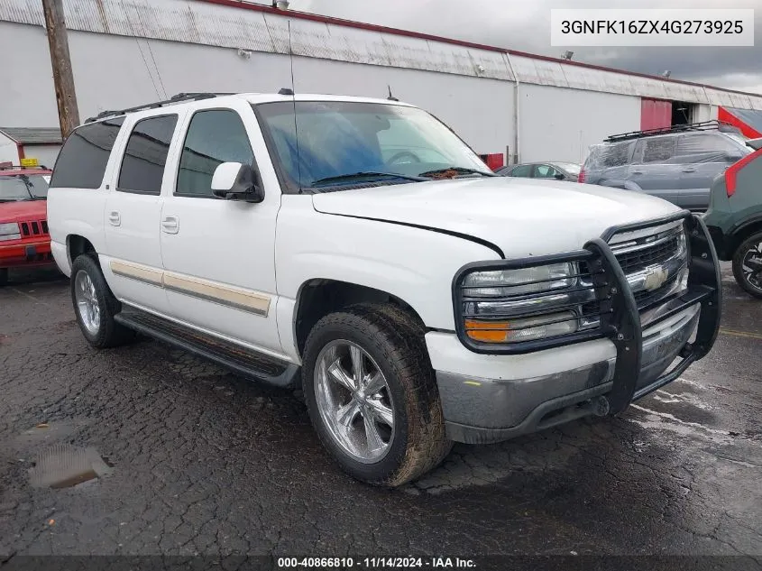 2004 Chevrolet Suburban 1500 Lt VIN: 3GNFK16ZX4G273925 Lot: 40866810