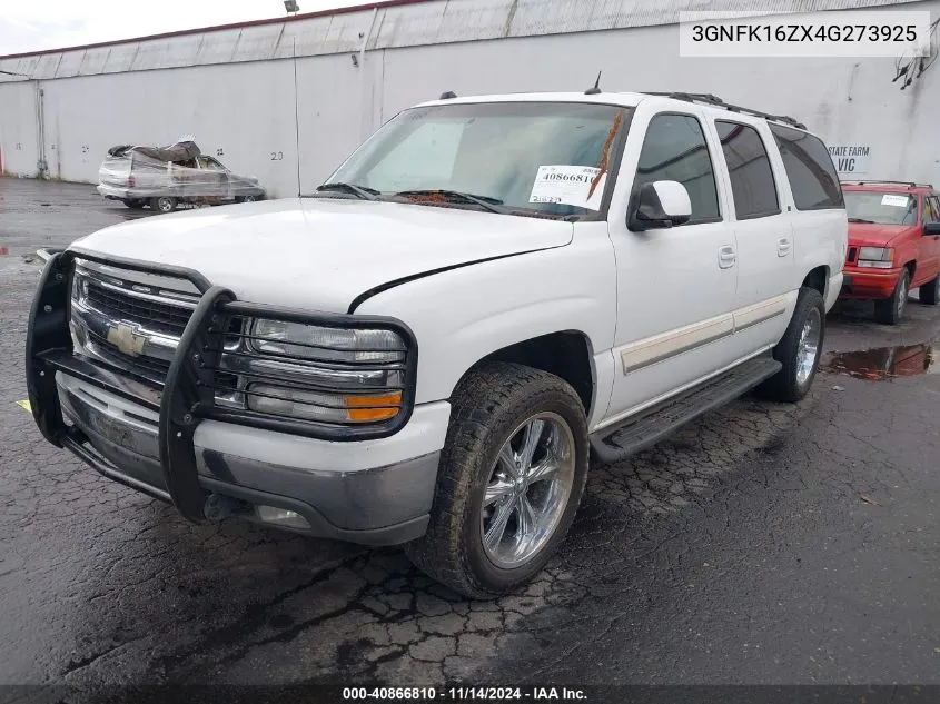 2004 Chevrolet Suburban 1500 Lt VIN: 3GNFK16ZX4G273925 Lot: 40866810