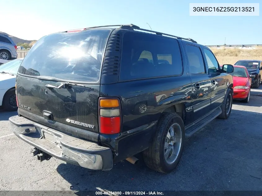 2005 Chevrolet Suburban 1500 Lt VIN: 3GNEC16Z25G213521 Lot: 40254980