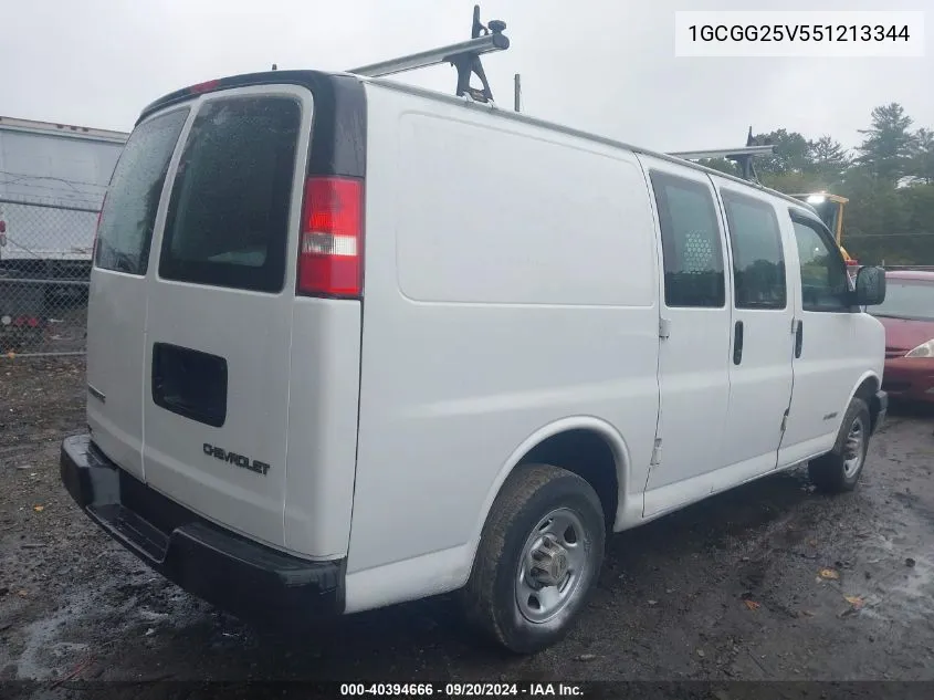 1GCGG25V551213344 2005 Chevrolet Express