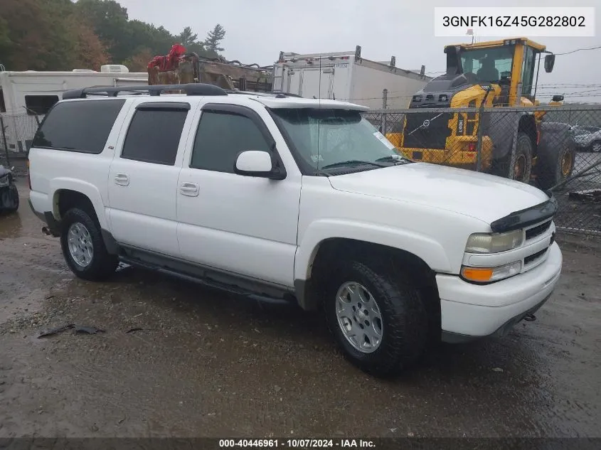 2005 Chevrolet Suburban 1500 Z71 VIN: 3GNFK16Z45G282802 Lot: 40446961