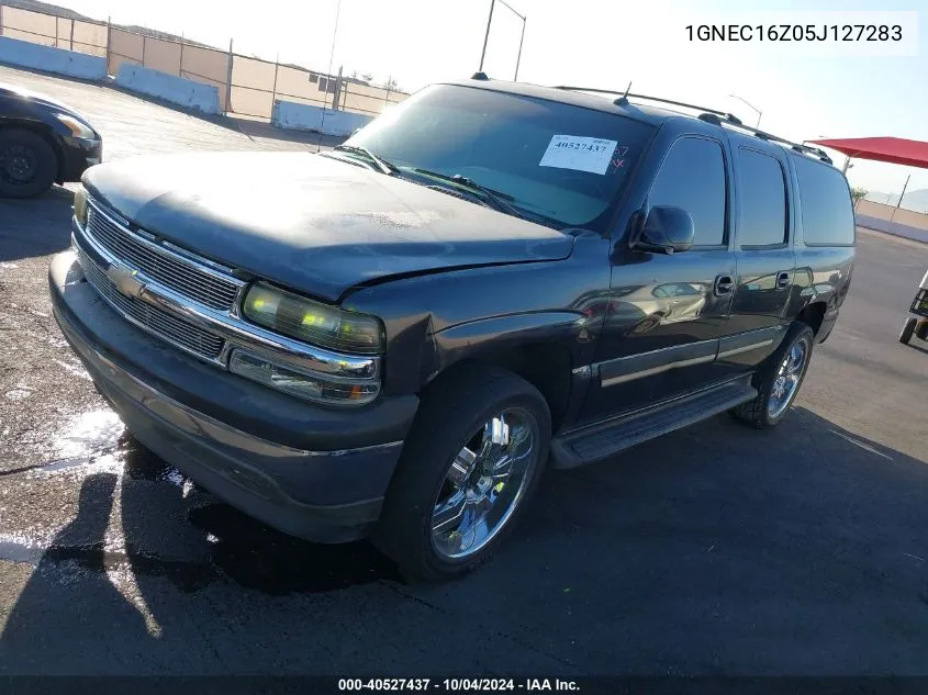 1GNEC16Z05J127283 2005 Chevrolet Suburban 1500 Lt