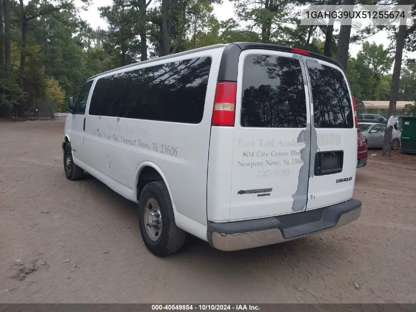 1GAHG39UX51255674 2005 Chevrolet Express