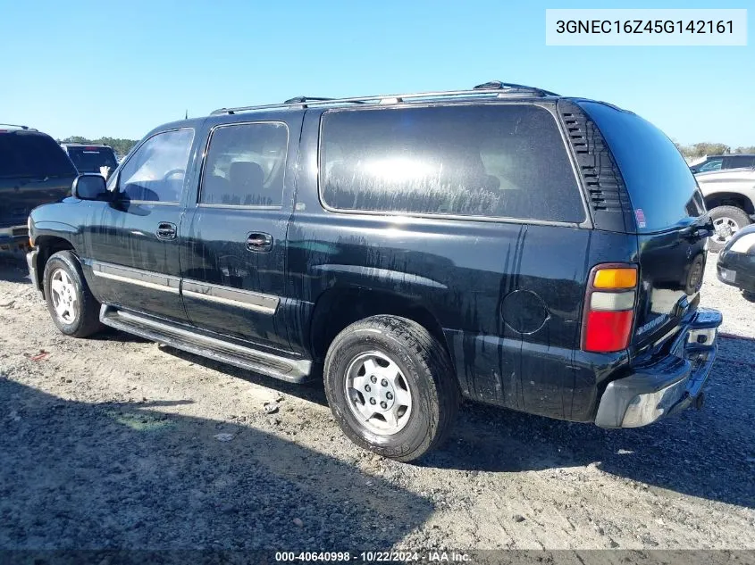 2005 Chevrolet Suburban 1500 Lt VIN: 3GNEC16Z45G142161 Lot: 40640998