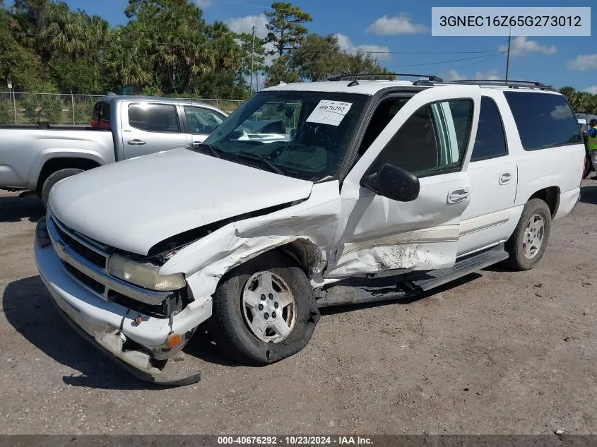 2005 Chevrolet Suburban 1500 Lt VIN: 3GNEC16Z65G273012 Lot: 40676292