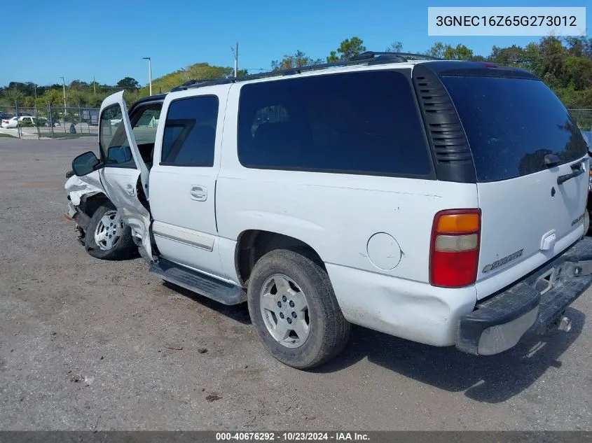 2005 Chevrolet Suburban 1500 Lt VIN: 3GNEC16Z65G273012 Lot: 40676292