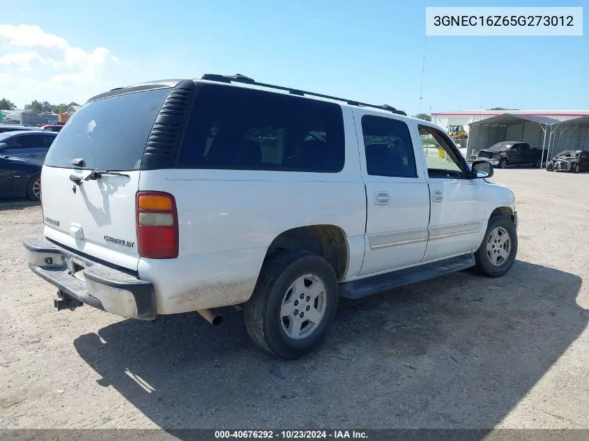 2005 Chevrolet Suburban 1500 Lt VIN: 3GNEC16Z65G273012 Lot: 40676292