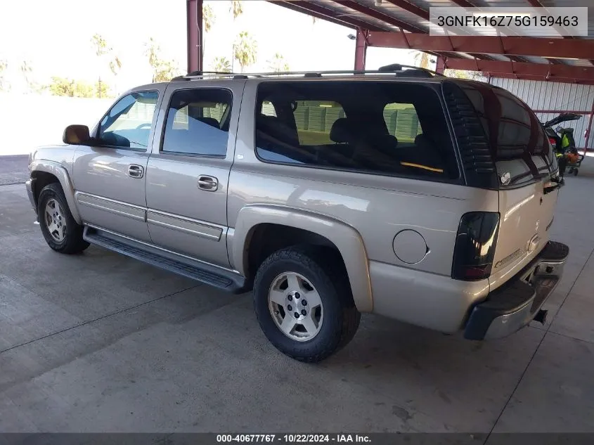 2005 Chevrolet Suburban 1500 Lt VIN: 3GNFK16Z75G159463 Lot: 40677767