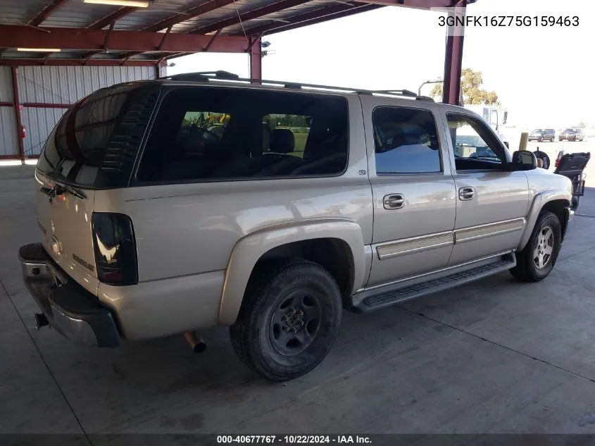 2005 Chevrolet Suburban 1500 Lt VIN: 3GNFK16Z75G159463 Lot: 40677767