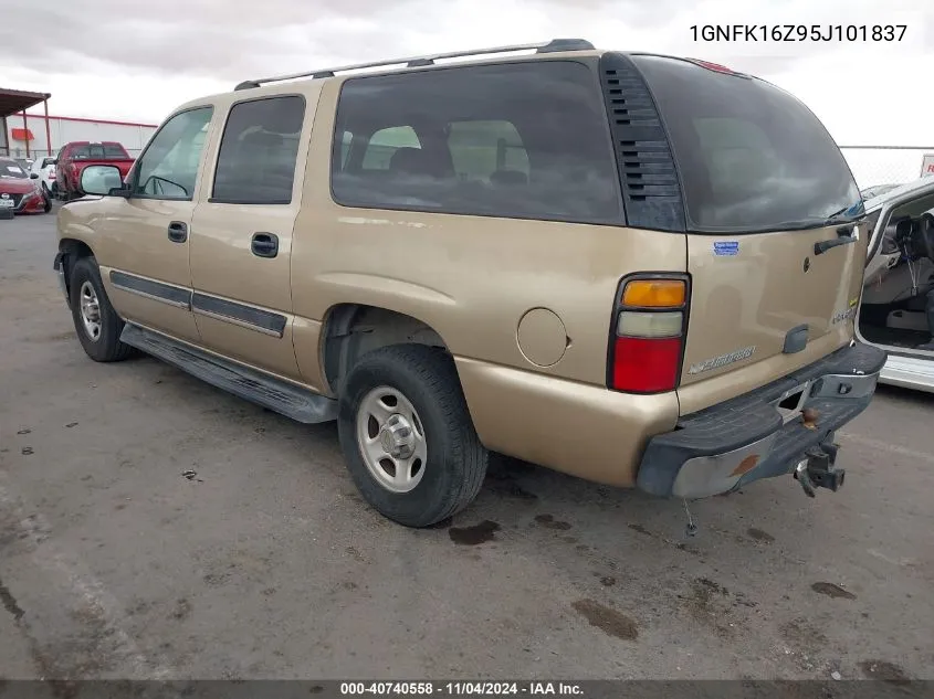 2005 Chevrolet Suburban 1500 Ls VIN: 1GNFK16Z95J101837 Lot: 40740558