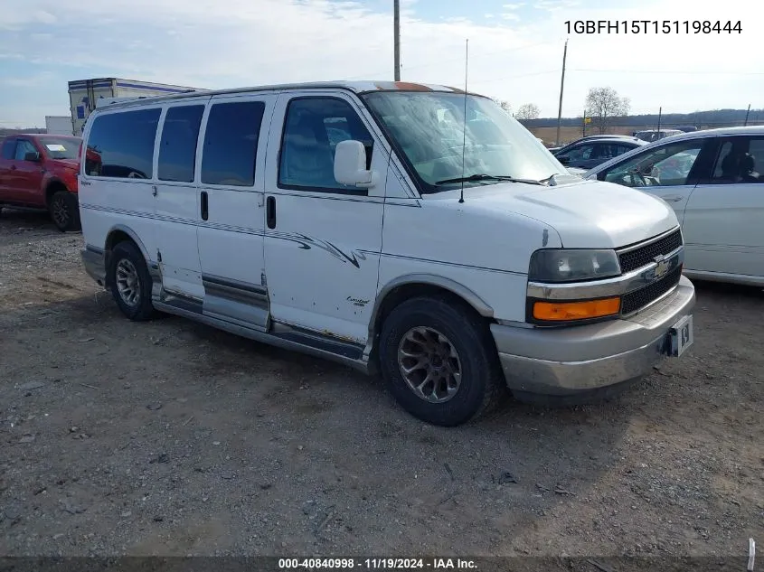 2005 Chevrolet Express Upfitter VIN: 1GBFH15T151198444 Lot: 40840998