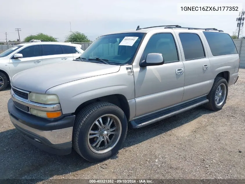 2006 Chevrolet Suburban 1500 Ls VIN: 1GNEC16ZX6J177352 Lot: 40321352