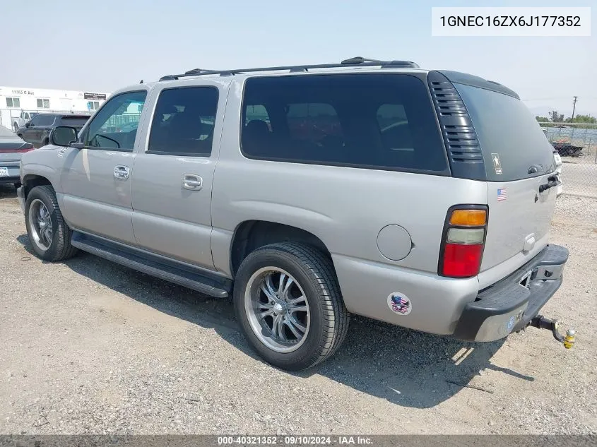 2006 Chevrolet Suburban 1500 Ls VIN: 1GNEC16ZX6J177352 Lot: 40321352