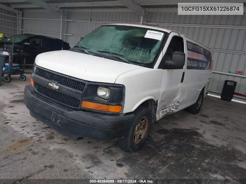 2006 Chevrolet Express VIN: 1GCFG15XX61226874 Lot: 40364099