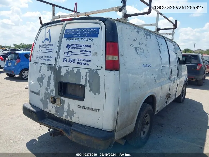 1GCGG25V261255827 2006 Chevrolet Express Work Van