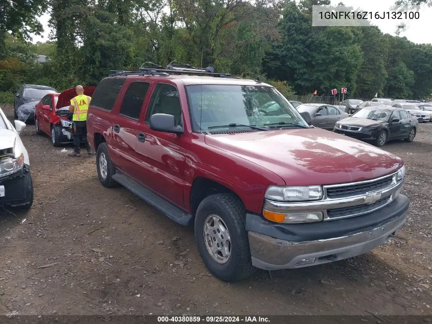 2006 Chevrolet Suburban 1500 Ls VIN: 1GNFK16Z16J132100 Lot: 40380859