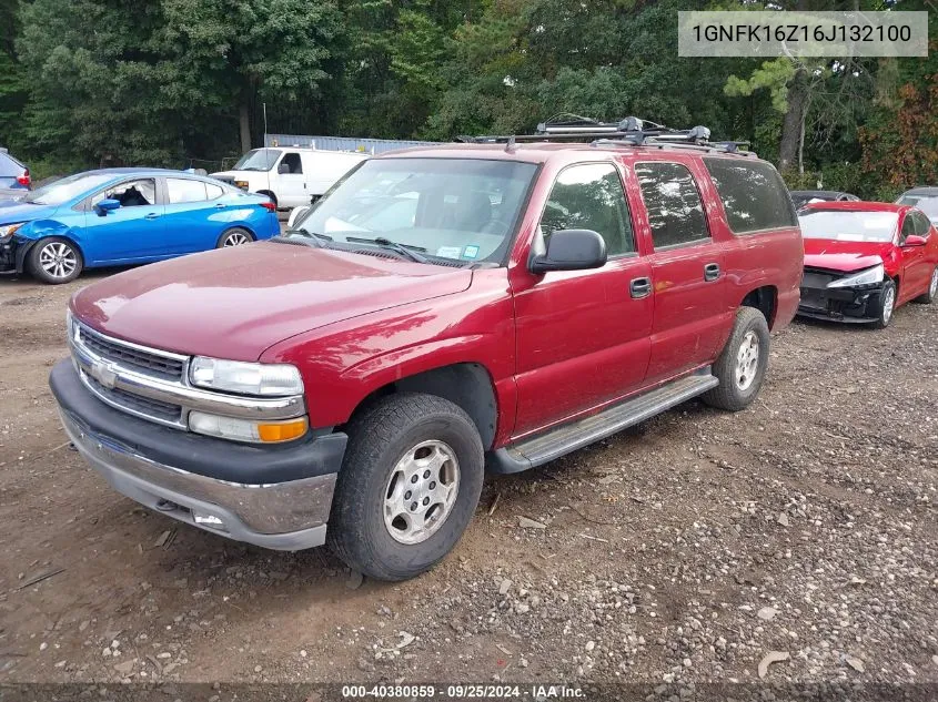 2006 Chevrolet Suburban 1500 Ls VIN: 1GNFK16Z16J132100 Lot: 40380859