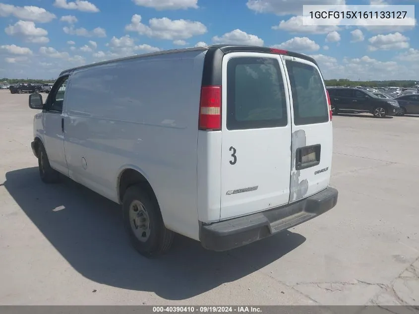 2006 Chevrolet Express Work Van VIN: 1GCFG15X161133127 Lot: 40390410