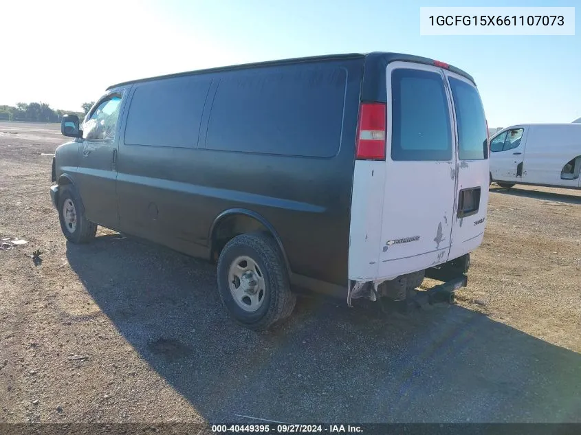 2006 Chevrolet Express Work Van VIN: 1GCFG15X661107073 Lot: 40449395