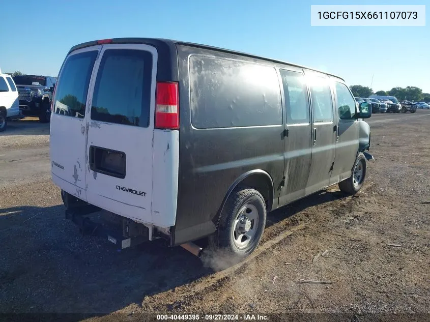 2006 Chevrolet Express Work Van VIN: 1GCFG15X661107073 Lot: 40449395