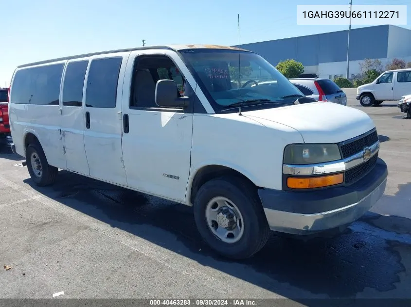 1GAHG39U661112271 2006 Chevrolet Express Ls