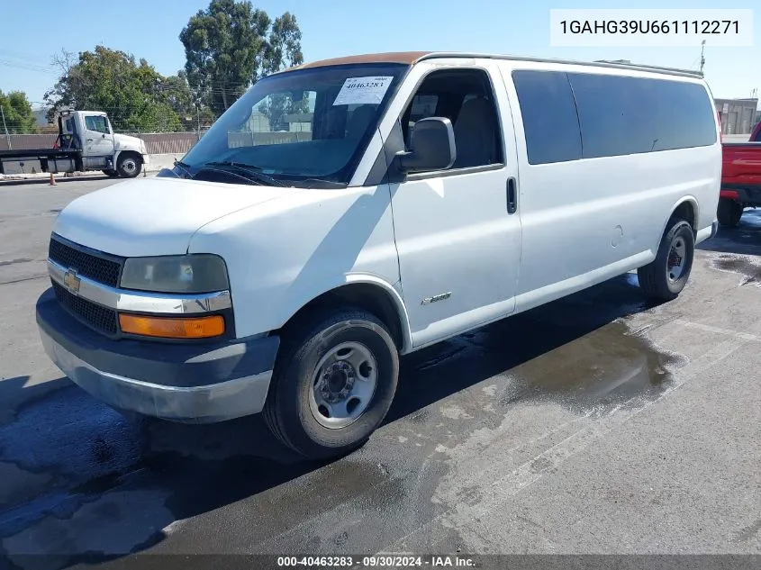 1GAHG39U661112271 2006 Chevrolet Express Ls