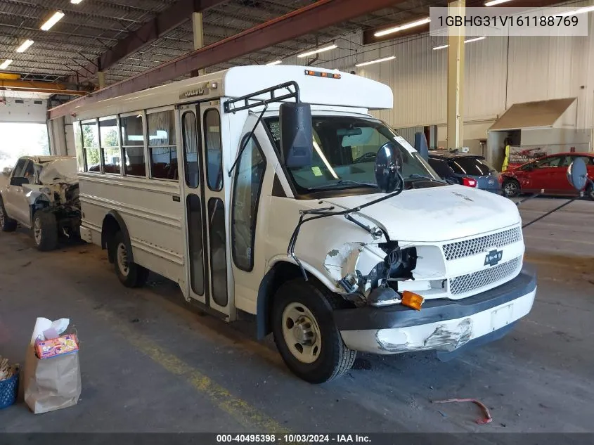 2006 Chevrolet Express Cutaway Work Van VIN: 1GBHG31V161188769 Lot: 40495398