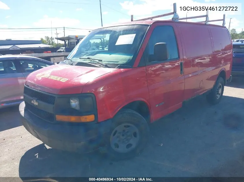 1GCHG35V461272722 2006 Chevrolet Express Work Van