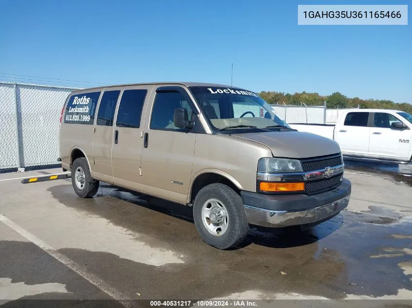 2006 Chevrolet Express Ls VIN: 1GAHG35U361165466 Lot: 40531217