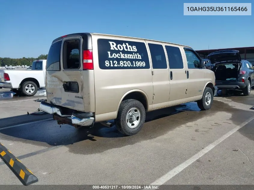 1GAHG35U361165466 2006 Chevrolet Express Ls