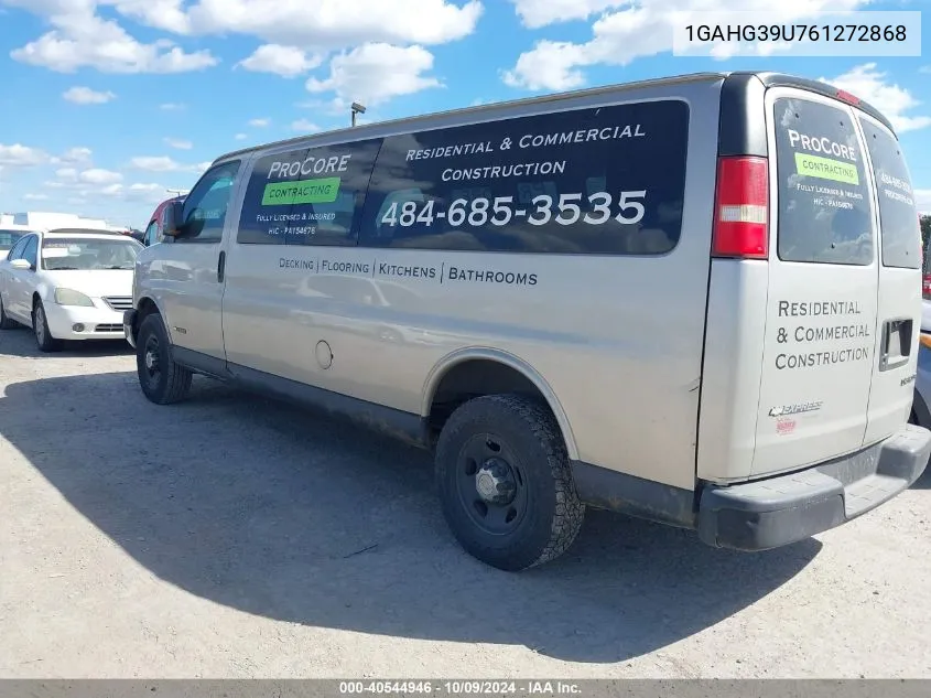 2006 Chevrolet Express Ls VIN: 1GAHG39U761272868 Lot: 40544946