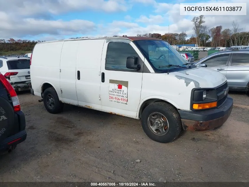 2006 Chevrolet Express Work Van VIN: 1GCFG15X461103877 Lot: 40557005