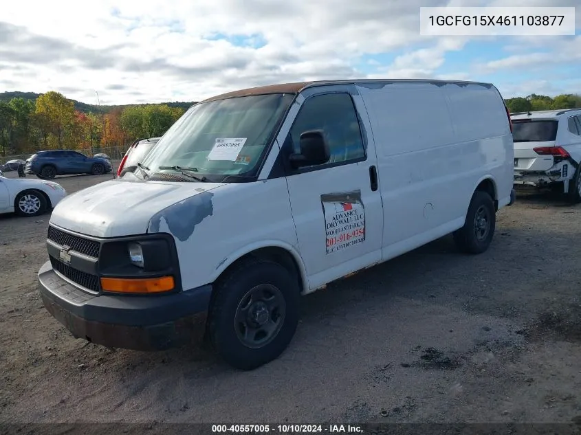 1GCFG15X461103877 2006 Chevrolet Express Work Van