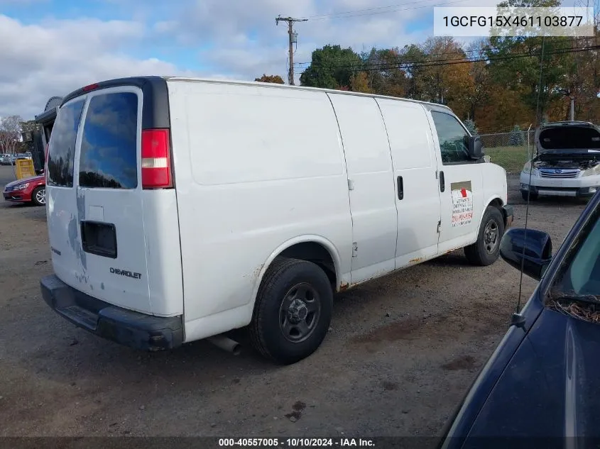 2006 Chevrolet Express Work Van VIN: 1GCFG15X461103877 Lot: 40557005