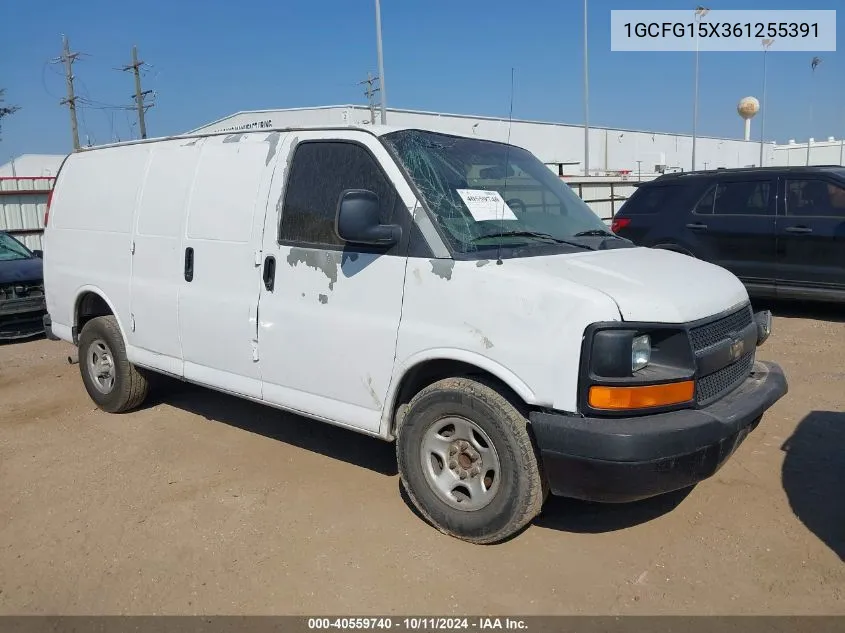 2006 Chevrolet Express Work Van VIN: 1GCFG15X361255391 Lot: 40559740